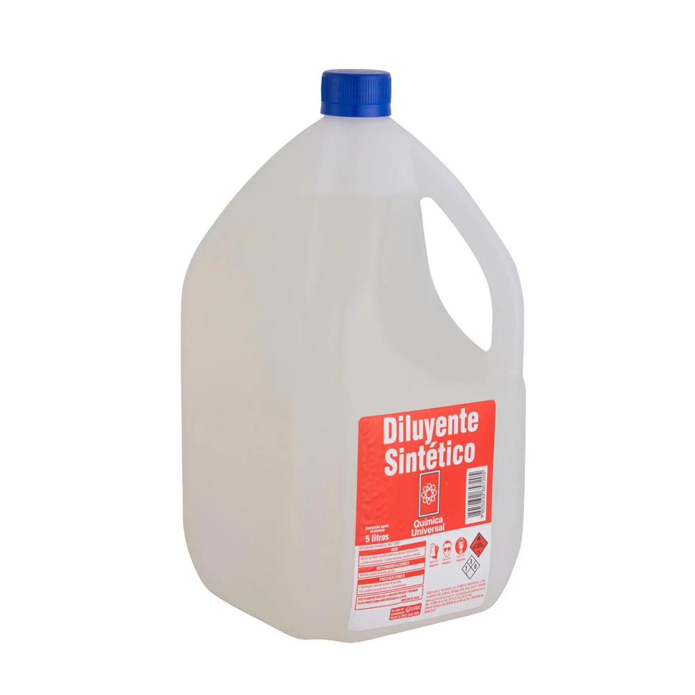 Diluyente Sintético 5 lt Química Universal - Imagen 2