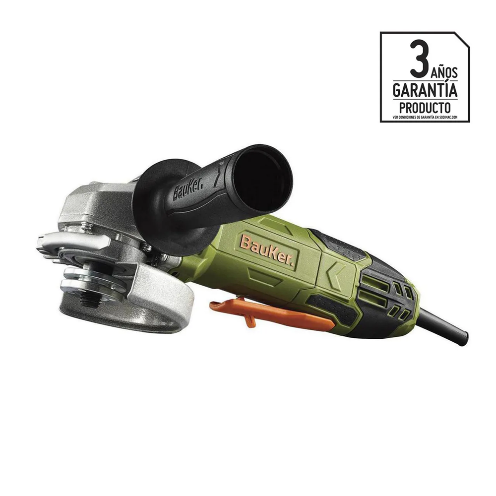 Esmeril Angular Eléctrico 4,5" 820W Bauker