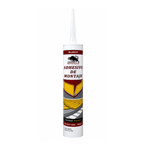 Adhesivo De Montaje Blanco 300 ml Toro Negro