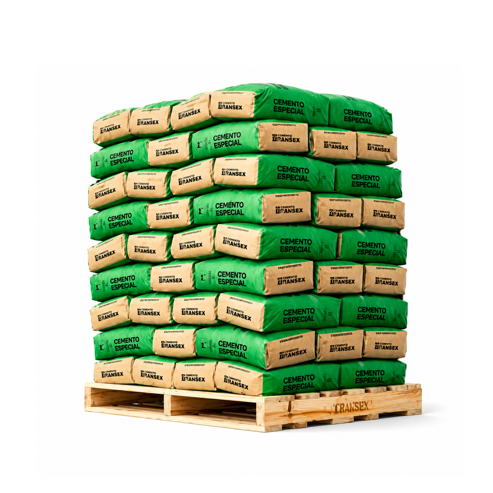 Pallet de Cemento Transex Especial 25kg (72 sacos)