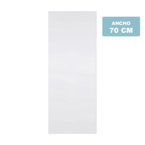 Puerta Interior MDF 70 CM Lisa Color Blanco